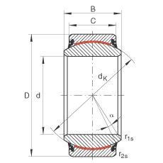 P(gun)(ji)S GE20-UK-2RS, (j) DIN ISO 12 240-1 (bio)(zhn), So(h)ɂ(c)ܷ