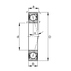 SS B7021-C-2RSD-T-P4S, {(dio)(ji)Ɍb|  = 15ɂ(c)ܷǽ|Ӈ